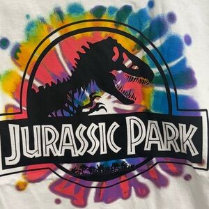 Jurassic Park Adult Tie-Dye T-Shirt
